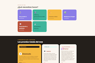 design and build a modern responsive landing page