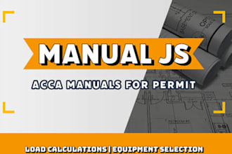 do acca manual j, d and s hvac load calculation and duct design