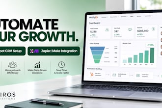 set up your hubspot CRM and business automation workflows