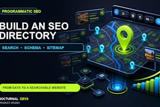 build an SEO local business directory website from your data