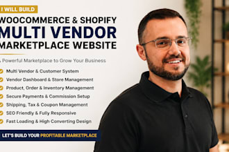 do woocommerce online marketplace website app shopify multi vendor website store
