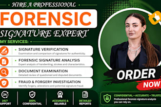 do document analysis, signature analysis, forensic analysis handwriting analysis