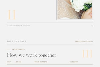design a polished luxury brochure
