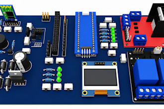design esp32, arduino, and stm32 pcb with schematic, gerber and bom