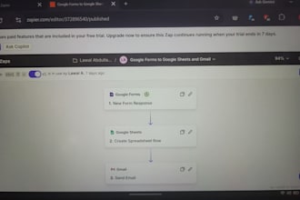 automate google sheets forms gmail drive, calendar management with zapier n8n
