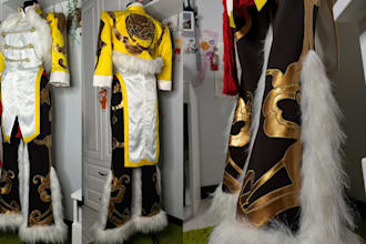 sew custom cosplay fabric design cosplay costume commission anime cloth design