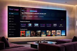 build completely customized streaming app for smart tvs firesticks androids
