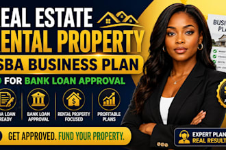 write real estate rental property sba business plan for bank loan approval