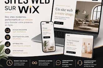 create your website for wix