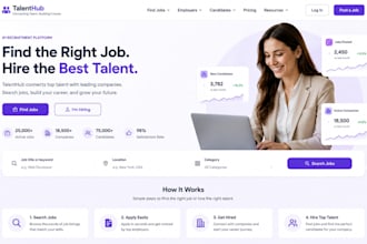 build wordpress recruitment website, job board website and job listing website
