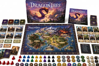 design board game, card game, board game design, tabletop game art