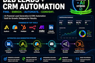 build a b2b lead gen pipeline with ai tools