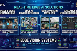 develop jetson edge ai vision, ocr and video processing system