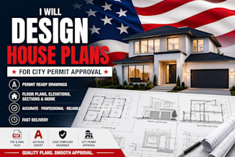 design house plans for city permit approval