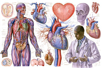 design scientific, medical, educational illustration for you
