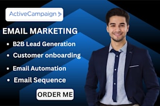 setup activecampaign b2b lead generation customer onboarding sequence