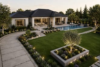 design site plan, plot plan, master plan, landscape and city permit drawing