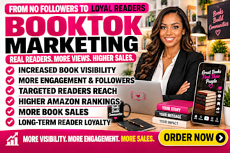 do booktok book press release manage author social media book marketing campaign