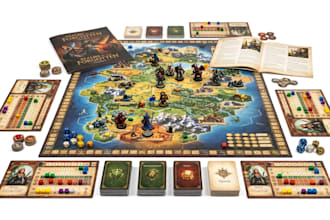 design custom board game design card game tabletop artwork and rulebook