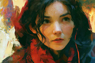 paint a replica of any painting in oil painting for you