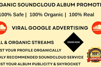 do best soundcloud album promotion for super fast growth using google ads