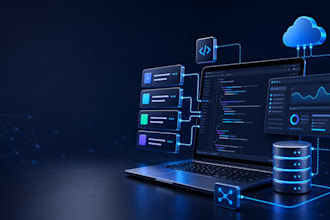 develop a full stack net web application or rest API