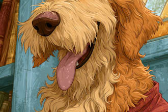 create amazing disney pet portrait