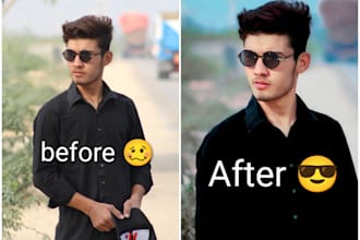 do professional photo editing