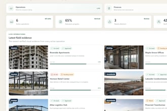 design and build a premium business dashboard