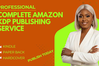 publish book amazon KDP, kindle ebook paperback publishing
