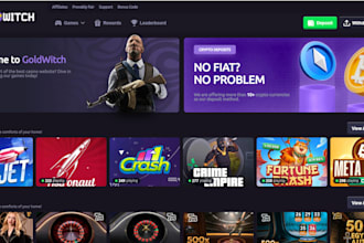 do a crypto with custom games and slots