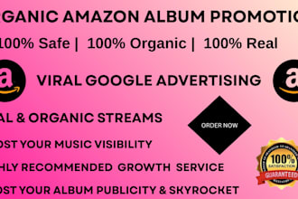 do best amazon album promotion for super fast growth using google ads