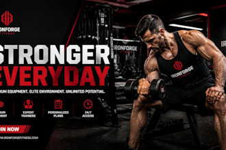 design a modern responsive gym fitness website