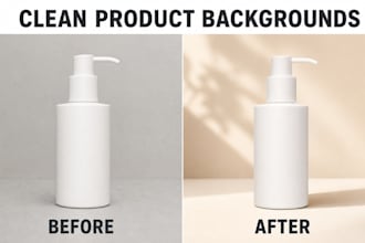 create ai product photos with clean custom backgrounds