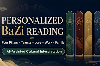 create an ai assisted bazi four pillars cultural reading