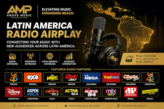 boost your music with latin america radio airplay exposure
