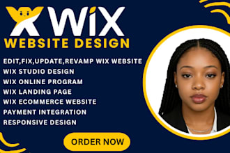 design edit wix website design revamp wix studio update wix online course expert