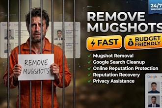 remove mugshot from google and public arrest record sites