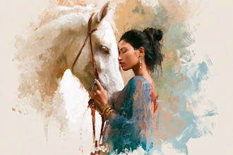 paint a replica of any painting in oil painting for you