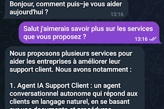 agent ia telegram pour automatiser votre support client