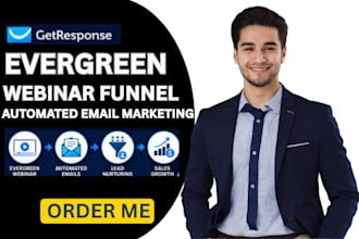 fix getresponse evergreen webinar funnel automated email marketing sales funnel