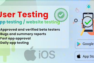 test your app for google play closed testing with 12 real testers