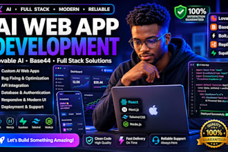 emergent sh expert, app development, lovable ai, app debug fixing, base44 ai