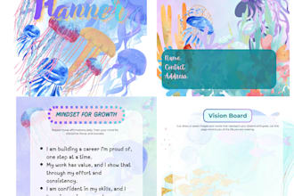 design a custom digital planner