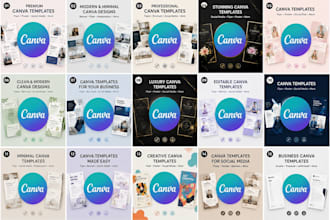 create modern brand identity with logo, brand board, and brand guidelines