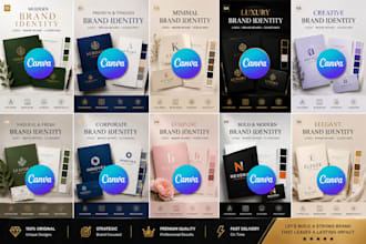 design timeless brand identity, logo, visual identity, and brand guidelines