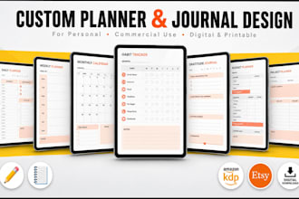 design bullet journal, planner journal, vintage invitation card, print ready pdf