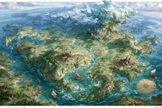 do fantasy map design