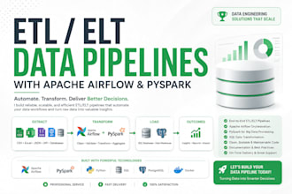 build an etl elt pipeline with apache airflow, pyspark, and sql