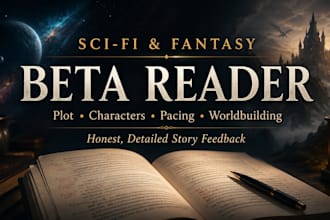 help develop your story plot and build a believable fictional world
